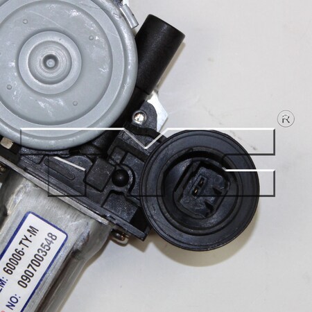 Tyc Tyc Power Window Motor And Regulator Ass, 660097 660097